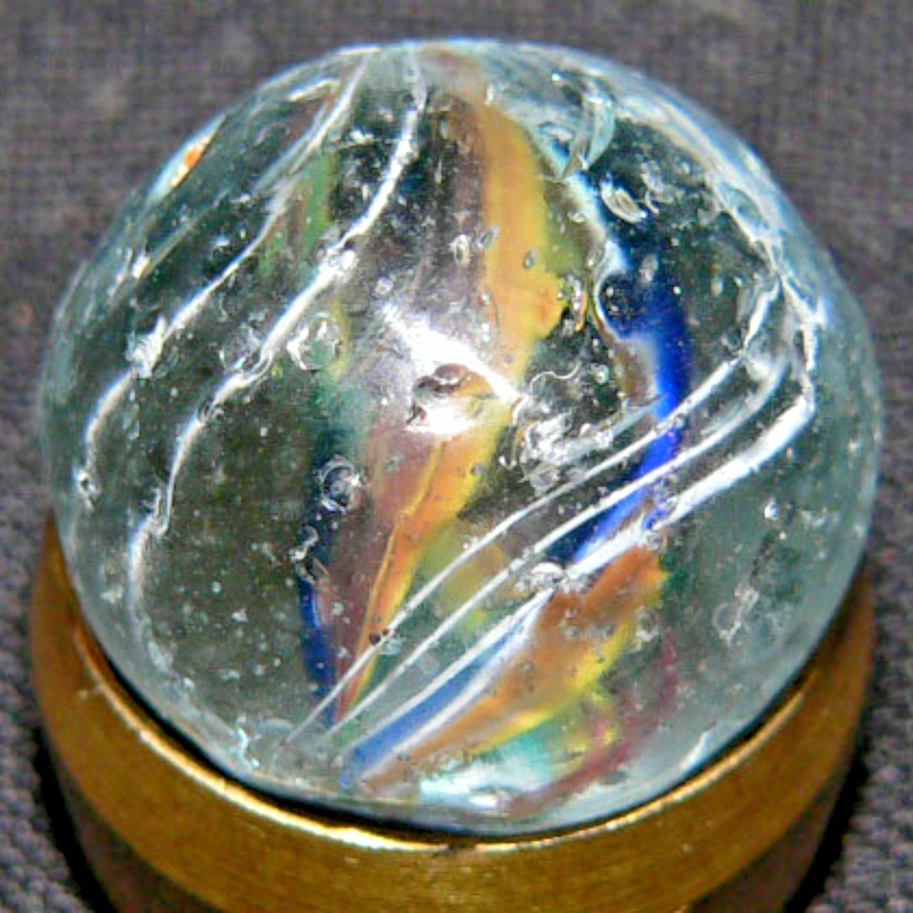 5/8'' THREE STRAND DIVIDED CORE GERMAN HANDMADE MARBLE #73